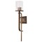 Nuvo Terrace 1-Light Wall Sconce Natural Brass Crackel Glass 60/7749 - alternate 2